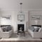 Ekena Millwork Baltimore Ceiling Medallion (Canopies up to 5 1/2"), 15 3/8"OD x 4 1/4"ID x 1 1/2"P, Witch Hazel CM15BAWHF - alternate 4